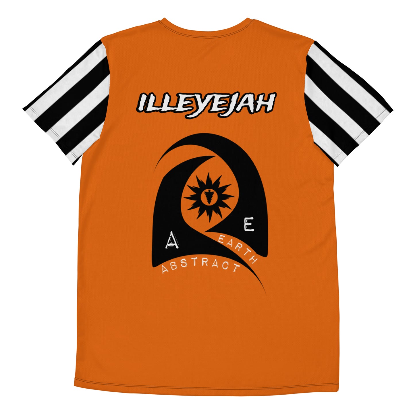 Look! I'm an orange zebra jersey tee (Mens)