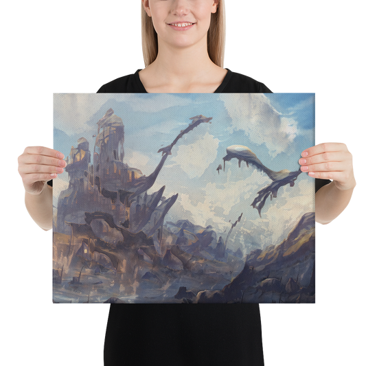 The Dragonlands: The Half-Frost Season - Canvas (Multiple Sizes)