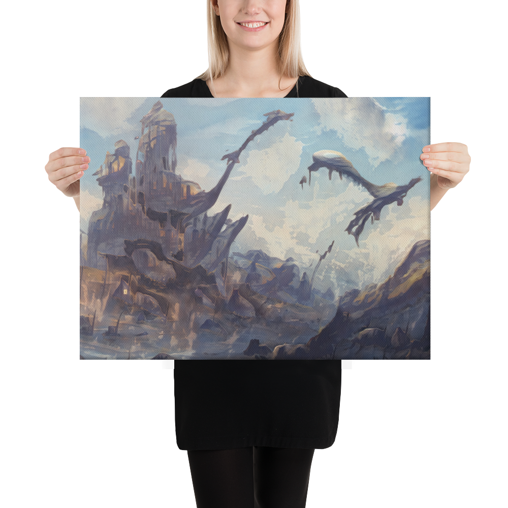 The Dragonlands: The Half-Frost Season - Canvas (Multiple Sizes)