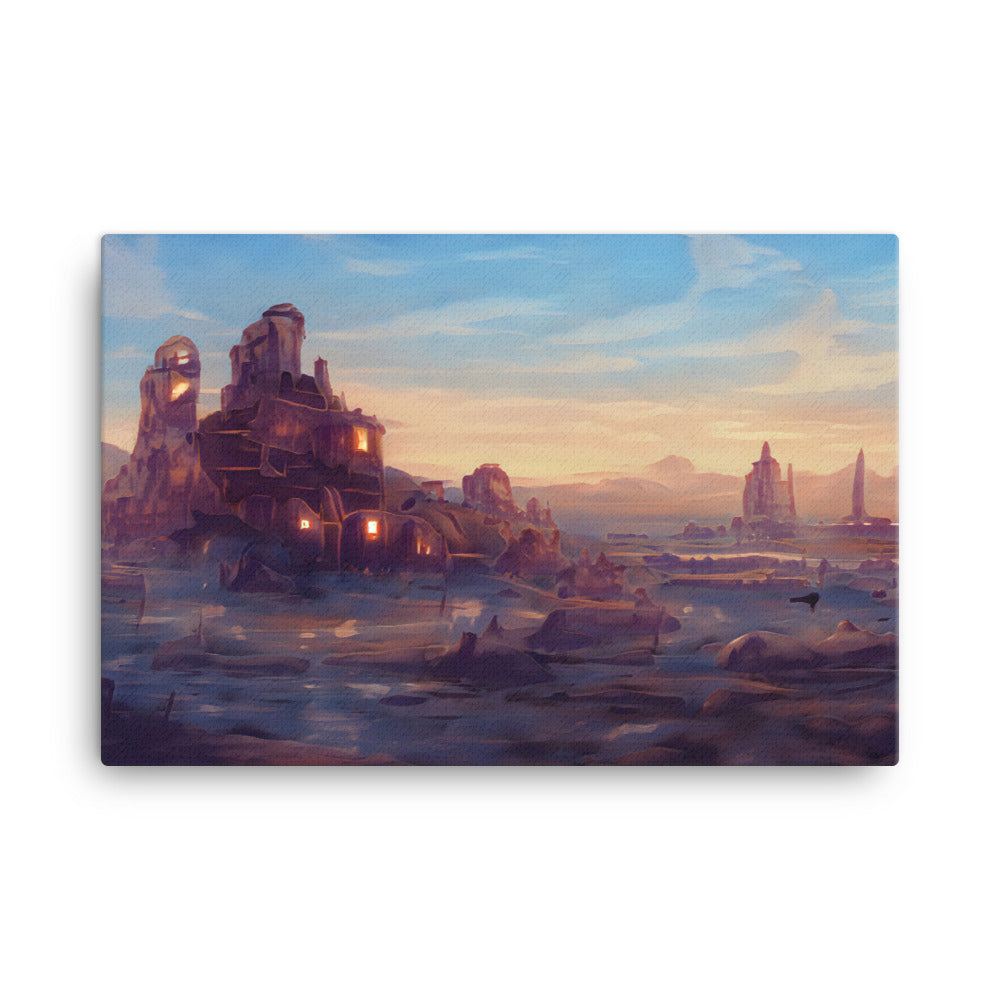 Pueblos - Canvas (Large)